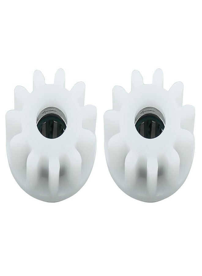 RLECS 2PCS 25x18mm Mop Pedal Broom Swivel Replacement Mop Bucket Gear White Freewheel Bearing - Image 1